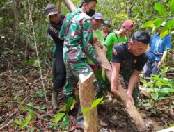 Usai Beroperasi, Stombal Jadi Mainan Anak-anak Desa Tolok Diparkiran