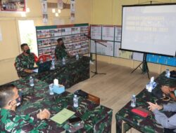 Tim Wasev Tiba, Dansatgas Paparkan Program TMMD Ke-110 Kodim 1201/ Mempawah-Landak