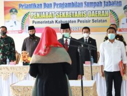 Bupati Lantik Penjabat Sekretaris Daerah Pessel