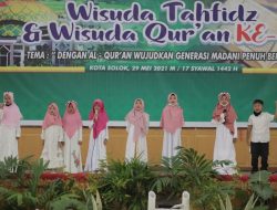 Wawako Solok Buka Wisuda Tahfidz dan Qur’an