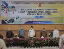 Wawako Buka Musrenbang RPJMD Kota Solok 2021-2026