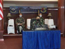 Danlantamal II Hadiri Vicon dari Panglima TNI Marsekal