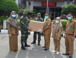 Mabes TNI Salurkan Bantuan APD Untuk Nakes Di Rumah Sakit