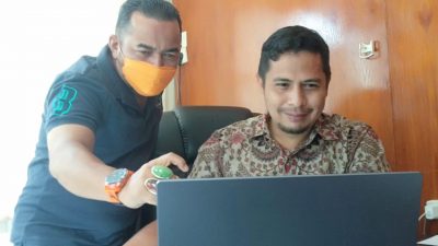 Komisi Informasi Sumbar Ikuti Rakernis Virtual se Indonesia