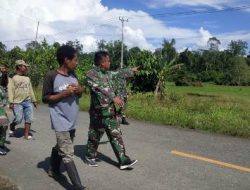 Warga Komitmen Membantu Bersihkan Lokasi TMMD