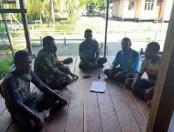 Pemuda Kampung Dorba Apresiasi Personil Satgas TMMD