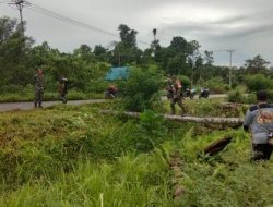 Kapten Inf Andi Irawan Kunjungi Lokasi TMMD di Kampung Dorba