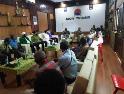 Pelaksanaan Rakor Penjelasan TMMD 111 Kodim 1712/Sarmi
