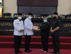 Wako Solok Sampaikan Ranperda Pertanggung jawaban Pelaksanaan APBD