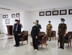 Wako Solok Ikuti Upacara Hari Lahir Pancasila Secara Virtual