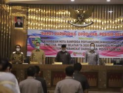 Bupati Pessel Sampaikan Ranperda Perubahan Susunan Perangkat Daerah