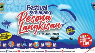 Ratusan Atlet Ikuti Festival Paralayang Pesona Langkisau 2021