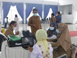 Tekan Lonjakan Kasus Covid-19, Seluruh ASN Pasbar Lakukan Swab