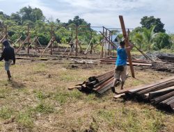 Masyarakat Dengan Sukerela Lahannya Digunakan Untuk Pembuatan Jalan Baru