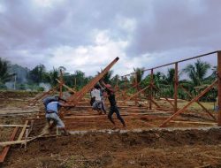 Sinergitas Babinsa di Lokasi Pra TMMD