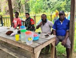 Di Lokasi Pra TMMD, Babinsa Bersinergi dengan Warga