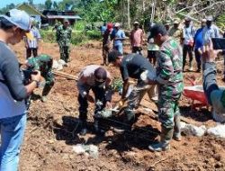 TMMD: Peletakan Batu Pertama Pembangunan Kampung Dorba