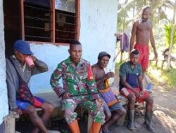 Kepala Kampung Dorba Ucapkan Terima Kasih kepada TNI