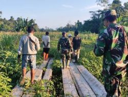 Gotong Royong Jadi Kebiasaan Warga Kampung Dorba