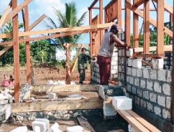 Semangat Warga Sukseskan program TMMD ke-111