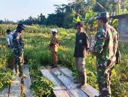 TMMD Bawa Dampak Positif Perekonomian Masyarakat Desa Terpencil