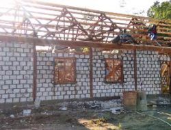 Belum 100& Selesai, Bangunan Balai Kampug Tampak Megah
