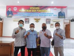 Bupati Tanah Datar Dilantik Menjadi Ketua Umum Pengprov PBVSI Sumatera Barat