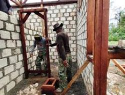 TMMD Wujudkan Perubahan, Warga Kampung Dorba Kobarkan Semangat