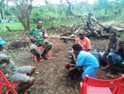 Babinsa Pantai Timur Minta Warga Rawat Hasil TMMD dengan Baik
