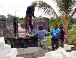 Berkat TMMD, Warga Kampung Dorba Bersemangat Kembali