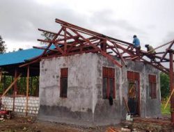 Kicauan Burung Iringi Semangat Satgas TMMD dan Warga Melanjutkan Pekerjaan