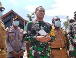 Tim Wasev Kunjungi Lokasi TMMD 111 TA. 2021 Kodim 1712/Sarmi