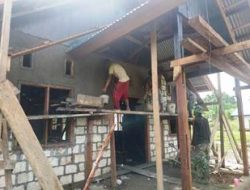 Seluruh Komponen Masyarakat Sukseskan TMMD Kampung Dorba