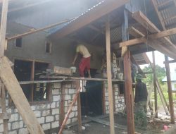 Olahraga Rutin Tiap Pagi di Lokasi TMMD Kodim 1712/Sarmi