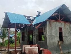 TMMD Kodim Sarmi: Alat Berat Kelilingi Kampung Dorba