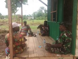 Satgas TMMD Kodim Sarmi dan Warga Seperti Keluarga yang Tak Terpisahkan