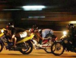 Polres Tanah Datar Lakukan Patroli Gabungan Guna Antisipasi Balap Liar