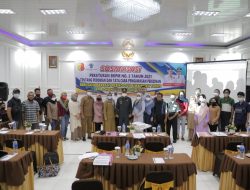 Wawako Solok Buka Sosialisasi PerBKPM No. 5 Tahun 2021 dan Bimtek