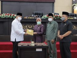 Ranperda Pertanggungjawaban APBD Kota Solok Tahun 2020 Disetujui