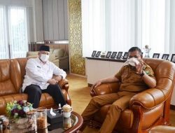 Perkuat Sinergisitas Antar Daerah, Wako Silahturahmi Bersama Bupati Solok