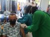 Kegiatan Serbuan Vaksinasi oleh TNI AL