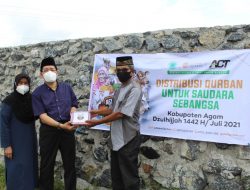 Global Qurban ACT Bukittinggi Salurkan Sapi dari Donatur