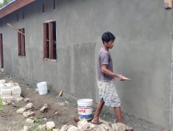 Pengacian Bangunan Gereja TMMD Dilakukan dengan Semangat