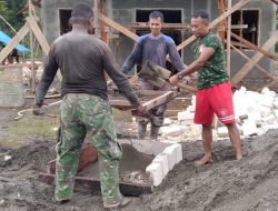 Berikan Semangat Satu Sama Lain, Sukseskan Pelaksanaan TMMD