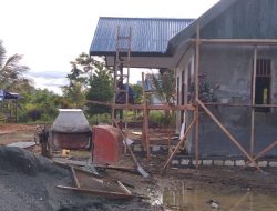 Masyarakat Wilayah Sasaran TMMD Termotivasi dengan Semangat Satgas