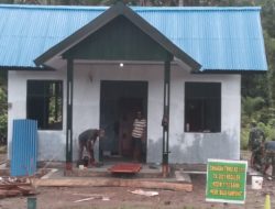 TMMD Tak Lama Lagi Selesai, Satgas dan Warga Terus Semangat Selesaikan Pekerjaan