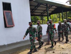 Tinjau Pembangunan Balai Kampung, Danrem 172/PWY: Patut Dibanggakan