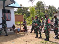 Pengabdian TNI Kodim 1712/Sarmi dalam Program TMMD 111