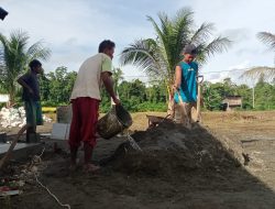 Dansatgas TMMD Kodim Sarmi: Kebersamaan dan Kekompakan Harus Selalu Dibangun