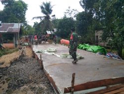Pasi Ter Kodim 1202/Skw Tinjau Lokasi TMMD Regtas ke-111 Kodim 1202/Skw.